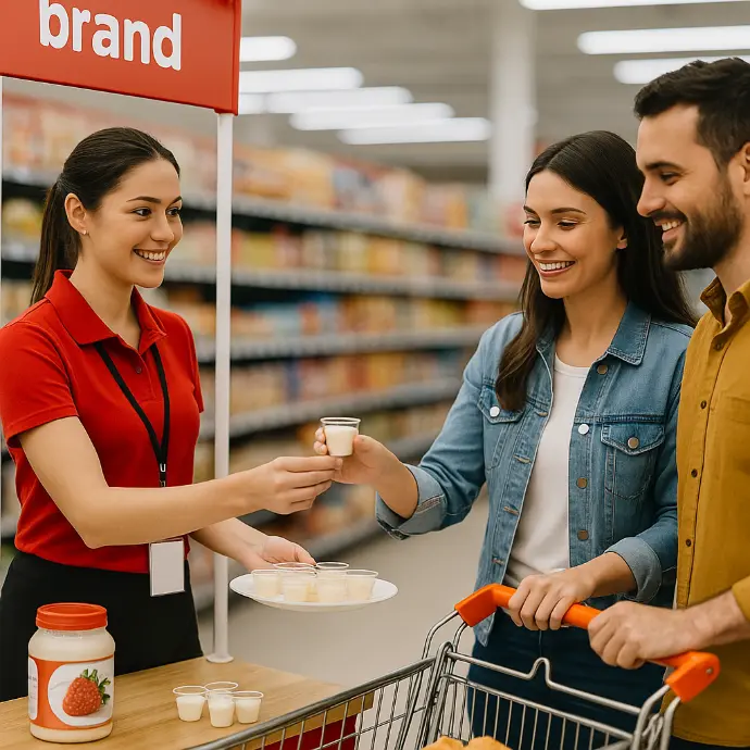 Impulsadora profesional en punto de venta de San José, Costa Rica